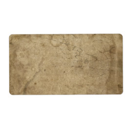 Leeres Papier mit gestörtem Druck, dunkle rustikal