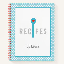 Leeres Rezept-Kochbuch zum Schreiben Notizbuch