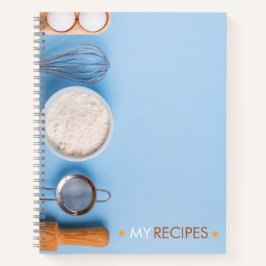 Leeres Rezept-Notebook zum Einschreiben Notizbuch