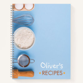 Leeres Rezept-Notebook zum Einschreiben Notizbuch