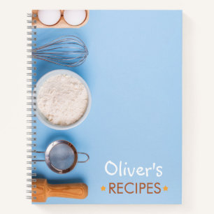 Leeres Rezept-Notebook zum Einschreiben Notizbuch