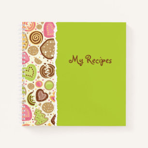 Leeres Rezept-Notebook zum Einschreiben Notizbuch