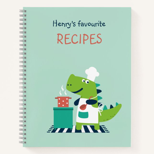 Leeres Rezept-Notebook zum Einschreiben Notizbuch (Vorderseite)