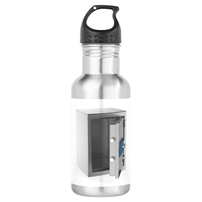 Leeres Safe Edelstahlflasche (Vorderseite)