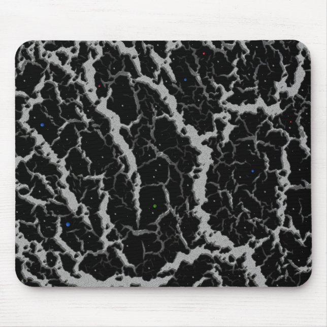 Leerlaufbahn - Silber Mousepad (Vorne)