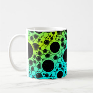 Leertaste - Cyan/Limon Kaffeetasse