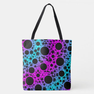 Leerzeichen - Rosa/Cyan Tasche