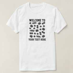 Leerzeichen und Text T-Shirt
