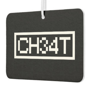 LEET CHEAT AIR FRESHENER AUTOLUFTERFRISCHER