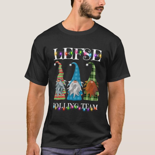 Lefaking Rolling Team Garden Weihnachten T-Shirt (Vorderseite)