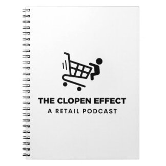L'effet Clopen - Carnet de logo noir