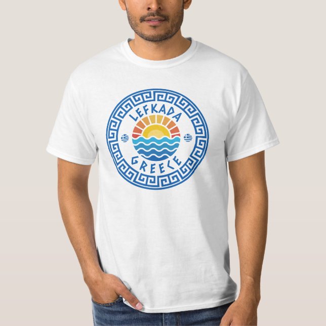 Lefkada Island, Griechenland - Sonnenschein und Me T-Shirt (Vorderseite)