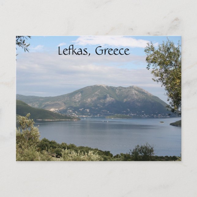 Lefkas Island, Griechenland Postkarte (Vorderseite)