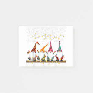 Lefmaking rolling team gnome xmas fröhliche Weihna Post-it Klebezettel