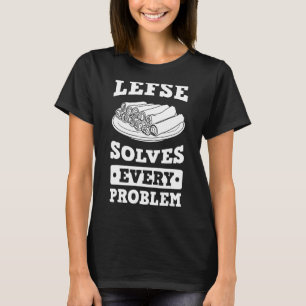 Lefnorwegisches Brot Rezeptur Maker Flatbread Roll T-Shirt