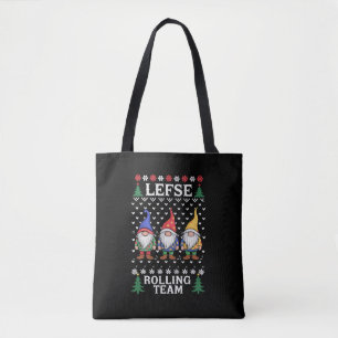 Lefse Rollendes Weihnachtsback-Gnom-Team Xmas  Tasche