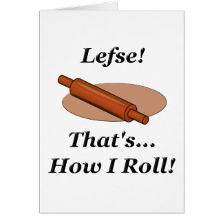 Lefse, wie ich rolle