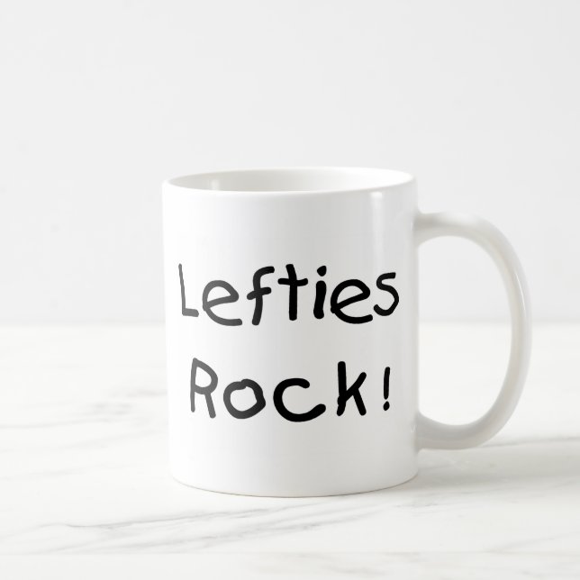 Lefties-Felsen Kaffeetasse (Rechts)