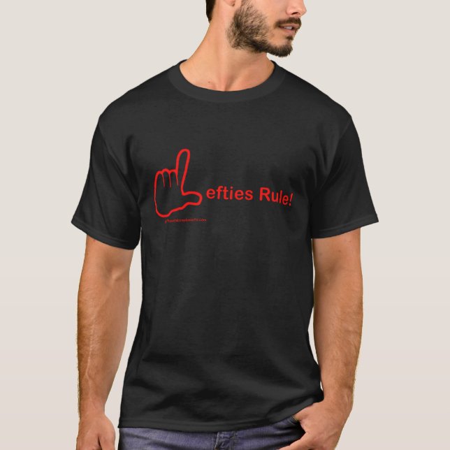 Lefties-Regel! T-Shirt (Vorderseite)