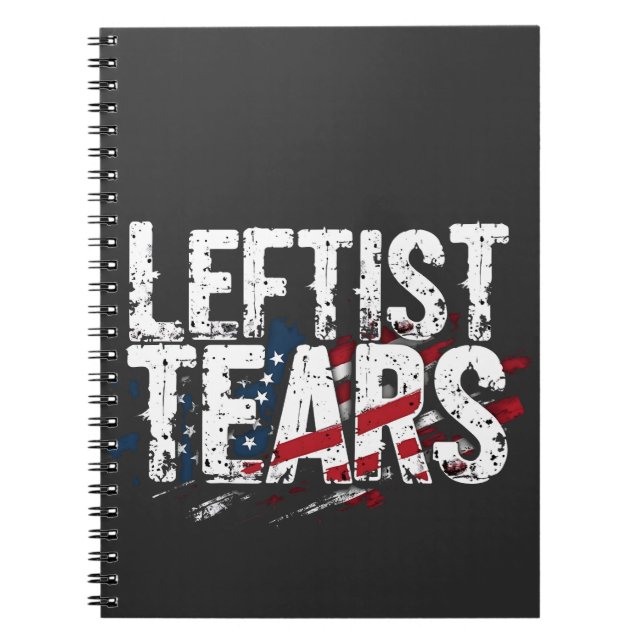 Leftist Tears Liberaldemokraten Kamal Harris Notizblock (Vorderseite)