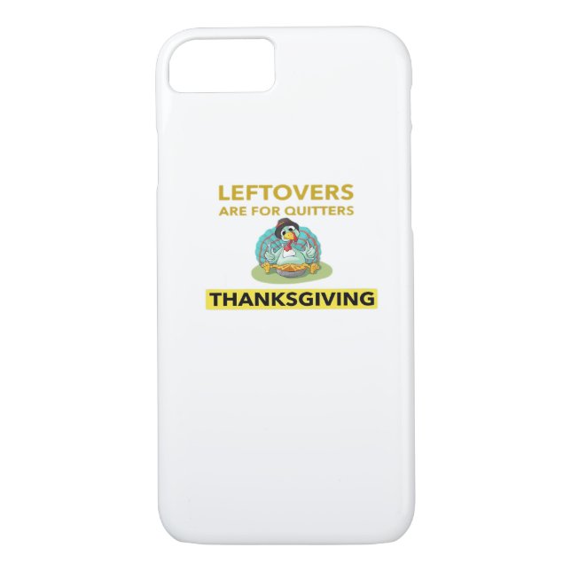 Leftovers sind für Quitters - Erntedank Essentia Case-Mate iPhone Hülle (Rückseite)