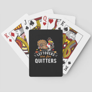 Leftovers sind für Quitters ・ Erntedank Essentia Spielkarten