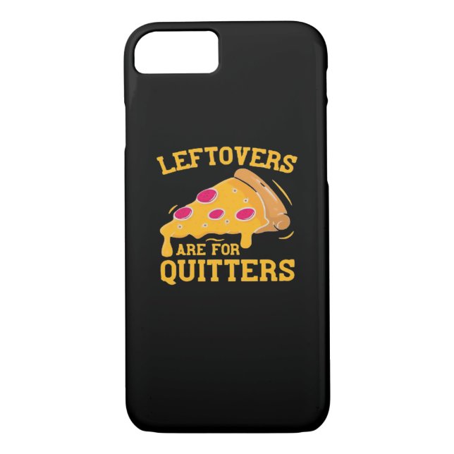 Leftovers sind für Quitters Pizza Thanksgivin Case-Mate iPhone Hülle (Rückseite)