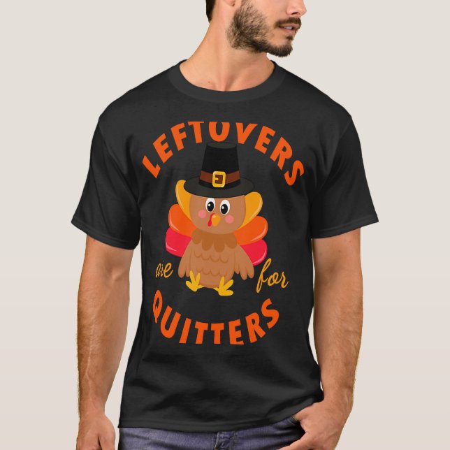 Leftovers sind für Quittung Türkei Weihnachten T-Shirt (Vorderseite)