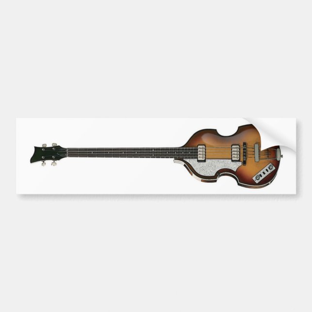 LEFTY-VIOLINEN-BASS-Autoaufkleber Autoaufkleber (Vorne)
