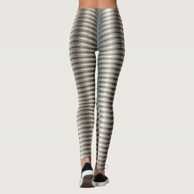 Leg Springs - Pilates Federn werden sexy Mode Leggings (Rückseite)