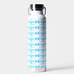 Legacy Minimalist Gym Design – Neon Green Fitness Trinkflasche