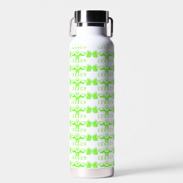 Legacy Minimalist Gym Design – Neon Grün Fitness Trinkflasche