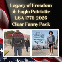 Legacy of Freedom ★ Eagle Patriotic USA 1776-2026