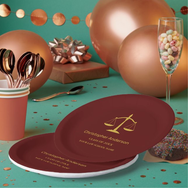 Legal Professional Graduation Party Pappteller (Multi)