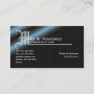 Legales Visitenkarte