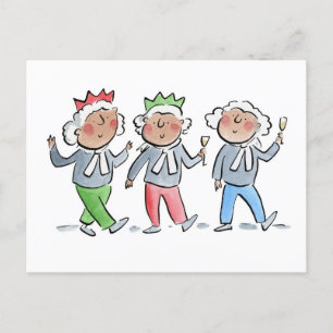 Legales Weihnachtsfest-Party Postkarte