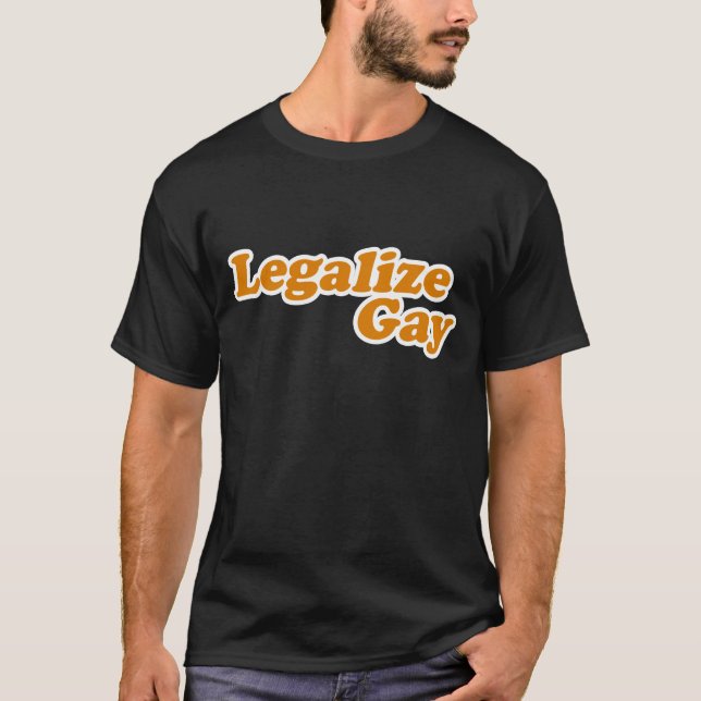 Legalisation Gay T-Shirt (Vorderseite)