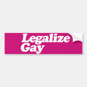 LEGALISIERE HOMOSEKUALITÄT -.png Autoaufkleber
