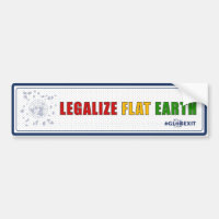 Legalisieren Sie den flachen ErdAutoaufkleber