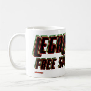 LEGALISIEREN SIE DIE FREIE SPRACHE KAFFEETASSE