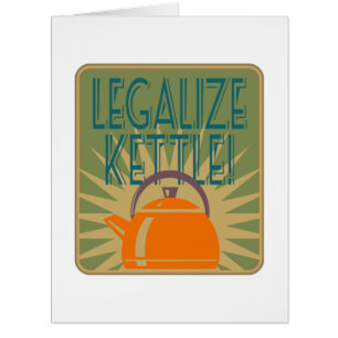 Legalisieren Sie die vertikale Karte Kettle