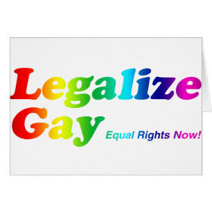 Legalisieren Sie Homosexuelles