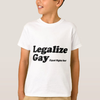 Legalisieren Sie Homosexuelles T-Shirt