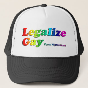 Legalisieren Sie Homosexuelles Truckerkappe