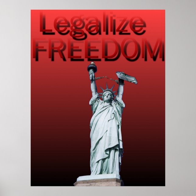 Legalisierung der Freiheit Poster (Vorne)