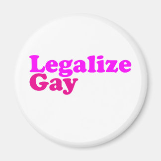 Legalisierung von schwulenrosa Magenta Magnet