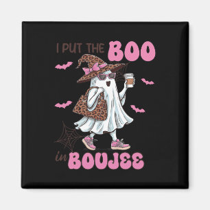 Lege den Boo in Boujee Halloween Niedliche Lady Gh Magnet