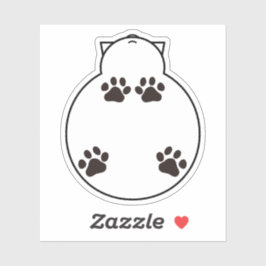 Lege mich nicht auf einen Glastisch Aufkleber