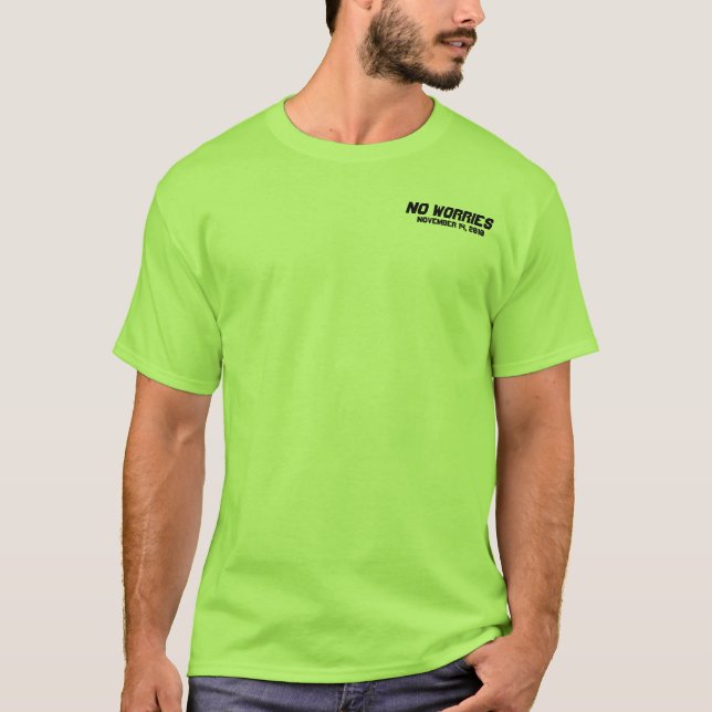 LEGEN Sie, am 14. November 2010 fest T-Shirt (Vorderseite)