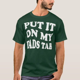 Legen Sie es auf meine Karteikarte T-Shirt